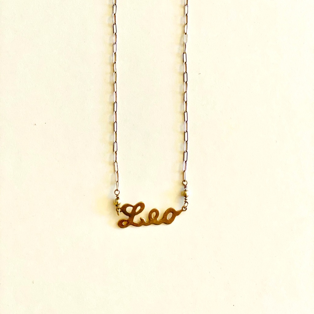 “Leo” Necklace